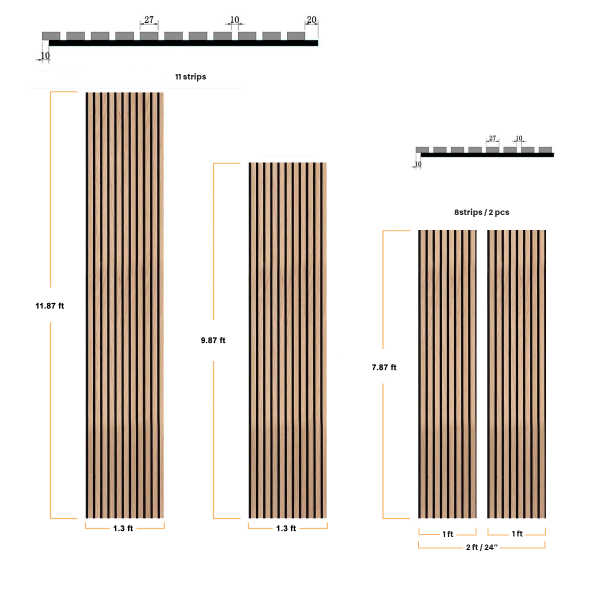 wood panel wall usa natural oak